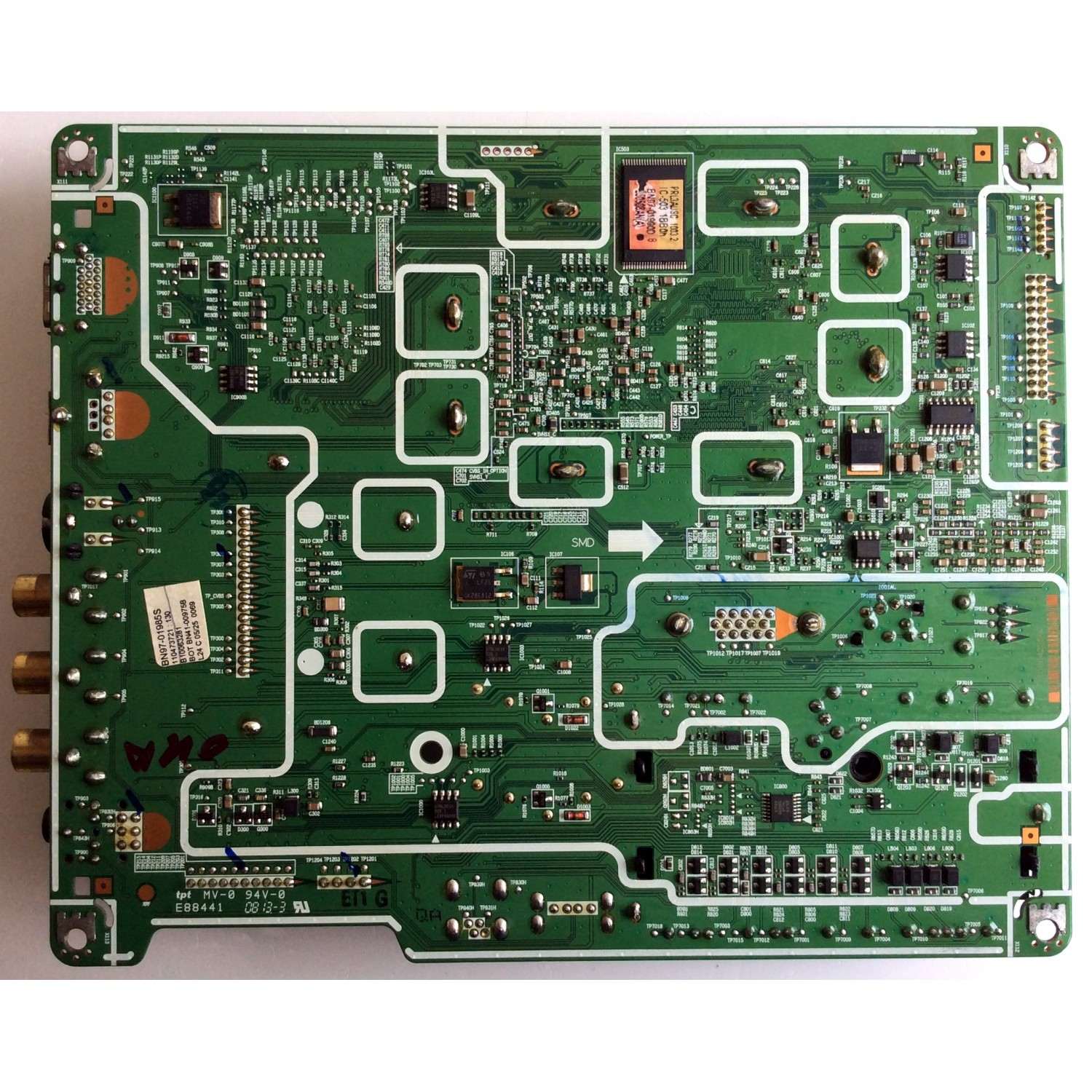 MAIN / SAMSUNG BN94-01723G / BN97-01985S / BN41-00975B / SUSTITUTAS BN94-01628G / BN94-01628S / BN94-02132P / BN96-09541A / PANEL T370HW02 V.4 / MODELO LN37A550P3FXZA AA01 - Imagen 4